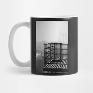 Foggy Fire Escape Mug